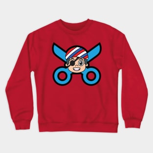 KIDS PIRATE BARBERSHOP Crewneck Sweatshirt